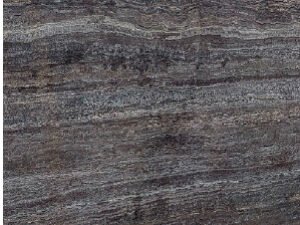 Dark gray travertine